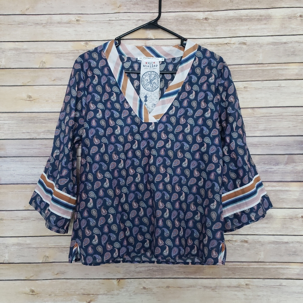 Nile Atelier Blouse Size XS